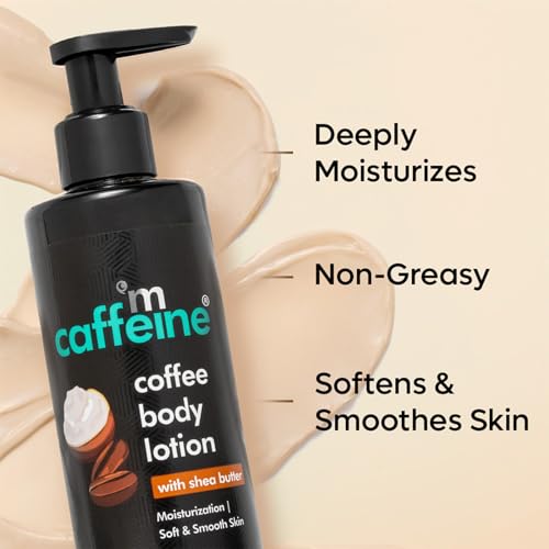mCaffeine Coffee Body Lotion with Vitamin C & Shea Butter | Non-Greasy Lightweight Body Moisturizer for Women & Men | Body Lotion for Dry, Normal &... - Image 2
