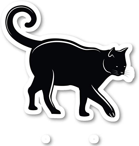 Imán decorativo vinilo magnético de gato 5 pulg miniatura 1