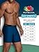 Fruit of the Loom Men's Micro-Stretch Long Leg Boxer Briefs, assorted, X-Large - Pack of 5