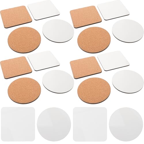 Panneau de densité pour sublimation de 24 dessous de verre robustes