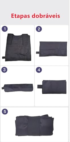 La borsa della spesa riutilizzabile portátil può contenere até 35 libbre, può essere portata ovunque