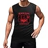 Black Flag Damaged Punk Band Sleeveless T-Shirt Black Unisex Mens Vest Tank Tops Tee M #1