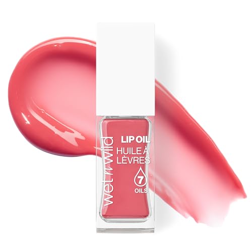 wet n wild Lip Oil - Lightweight, Non-Sticky, Hydrating &amp; Nourishing Formula with 7 Conditioning Oils, Vegan &amp; Cruelty-Free - Vintage Society