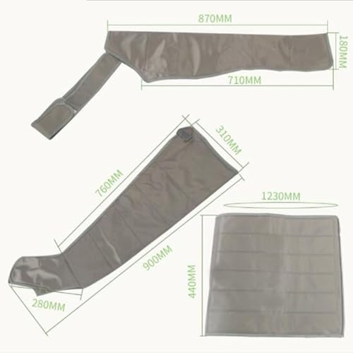 Machine de massage d'air pneumatique à 6 cavités avec compression de la taille - 8