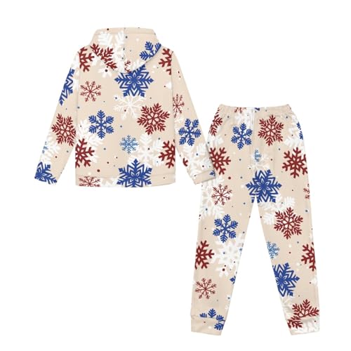 2 Pcs Tracksuit Set for Girls 5-12 Athletic Hoodie and Jogging Sweatpant Long Sleeve Casual Sweatsuit for Kids2