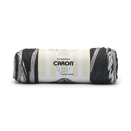 Image of Caron Simply Soft Freckle Stone Yarn - 3 Pack of 5oz /141g - Acrylic - #4 Worsted (Medium) - 235 Yards - Knitting & Crochet