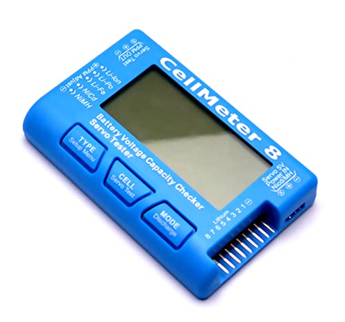 Fpvdrone LSDX1 Rc Cellmeter 8 Digital Battery Capacity Checker Battery Voltage Tester Lcd Backlight thumb #4