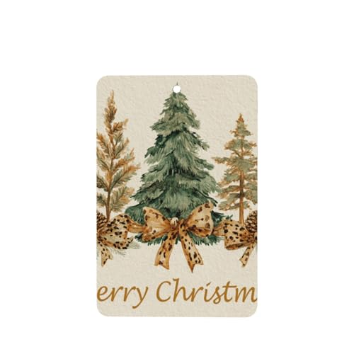 Ambientadores para coche, diseño de árbol de pino, leopardo, arco, 4 unidades, tarjetas perfumadas colgantes, tarjetas perfumadas para coche, tabletas de aromaterapia