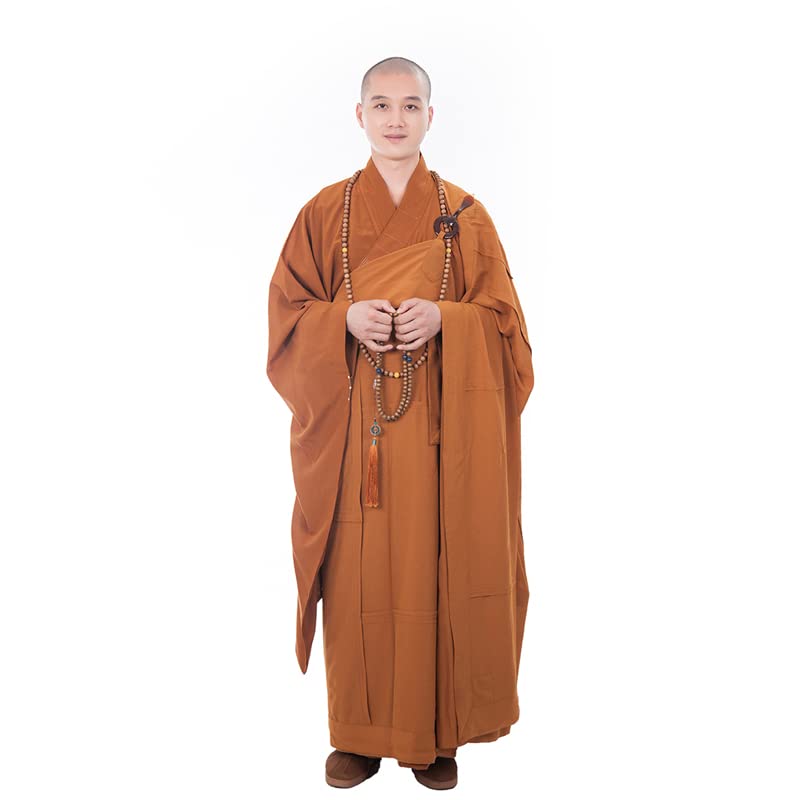 Abito Da Uomo In Lino E Cotone – Stile Shaolin, Kung Fu, Meditazione E Zen – Realizzato In Cina