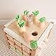 Bieco Motorikwürfel Hase Fine nachhaltiges Holz FSC® | Spielwürfel Baby | Motorikwürfel ab 1 Jahr Activity Würfel Activity Center Montessori