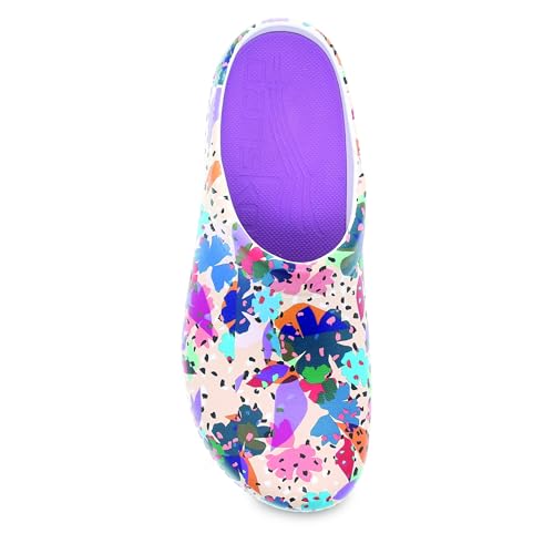 Image of Dansko Kane Slip-On Mule Clog for Women - Lightweight Cushioned Comfort and Removable EVA Footbed with Arch Support - Easy Clean Uppers