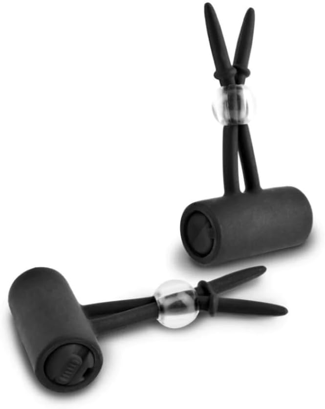 Vibrating Silicone Nipple Lassos TK98919