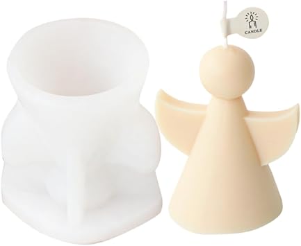 Sketch Angle Silicone Candle Mold for Soap Soy Wax Epoxy Resin DIY Handcraft Party Dinner Ornaments Wedding Christmas Decoration