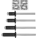 15V-173 - Quad Step Rivet Failure - 2014-2015 KZRV Durango Gold Recreational Trailers 5 162Pcs Black 3/16 Pop Rivets Assortment Kit Aluminum Rivet 5/16 3/8 1/2 5/8