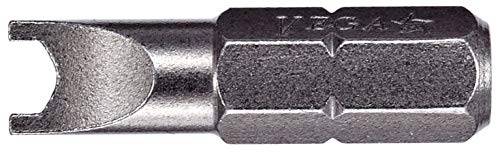 Vega Spanner #6 Insert Bits. Professional Grade 1/4" Hex Shank #6 Spanner 1" Insert Bits. 125Sp06A-5 (Pack Of 5) #TOP1