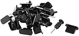 Peso neto: 4 g MoreLucky 15set Anti Polvo Micro USB Auricular Plug Tapón para iPhone 5 5S Teléfono encanto