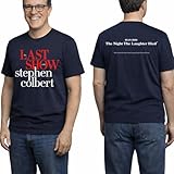 The Last Show Stephan Colbert 2026 Shirt, The Last Show Merch, The Night the Laughter Dies T-Shirt Multiple Colors