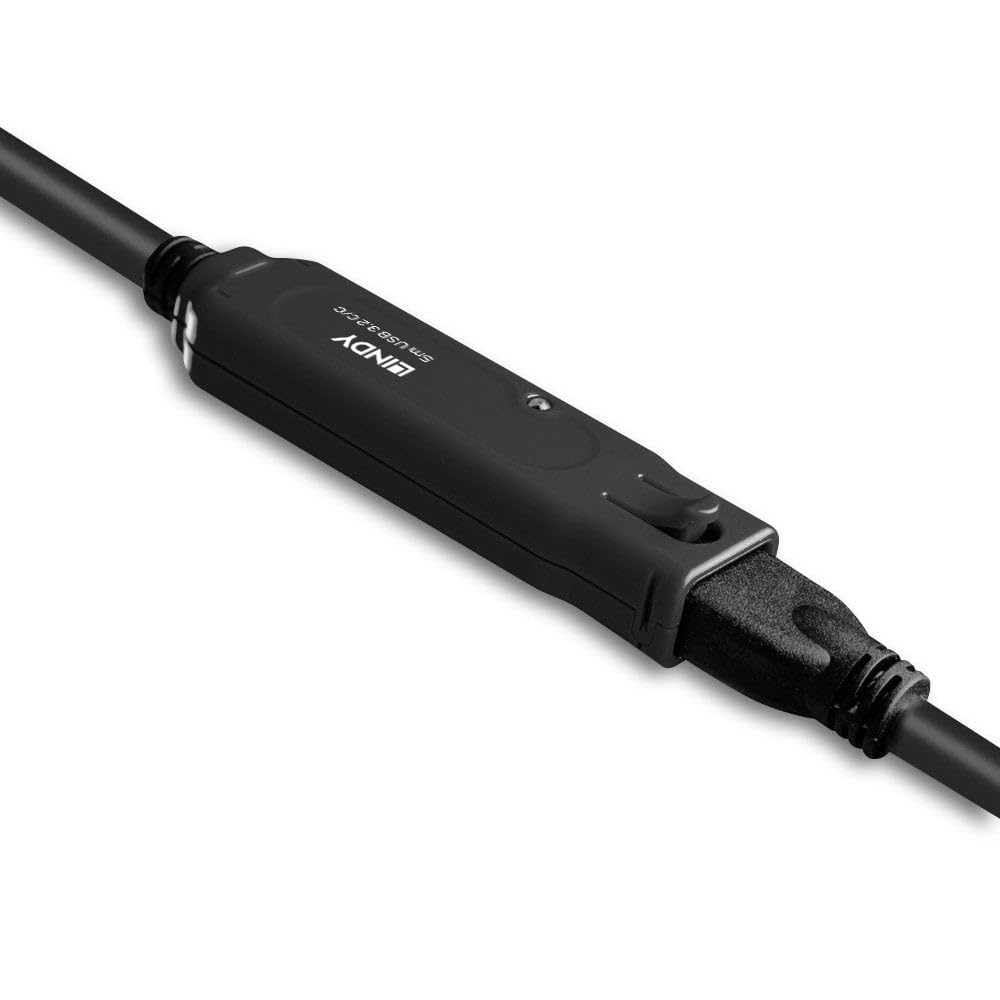 LINDY 43405 5m USB 3.2 10Gbit/s C/C Aktivverlängerung Pro
