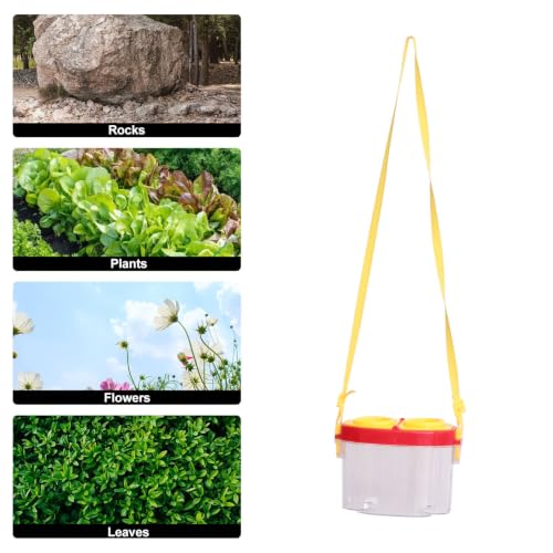 Hemoton 2pcs Insect Observation Boxes with Magnifying Lids for Outdoor Exploration, Abs Material Collecting Boxes for Dragonflies and Butterflies, Stimulate Interest in Nature Random Color - Image 8