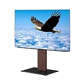 【グッドデザイン賞受賞】EQUALS イコールズ WALL[ウォール] 自立型テレビスタンド S1 ロータイプ 32～80V対応 ウォールナット