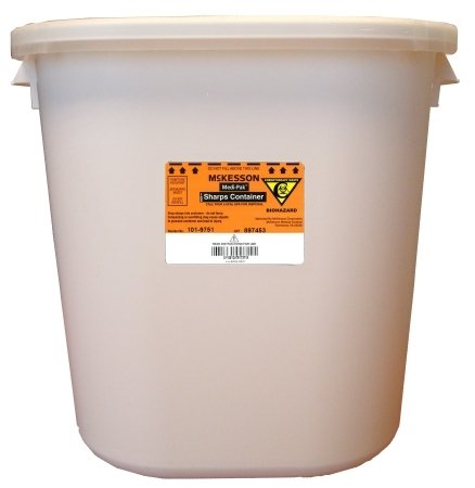Chemotherapy Sharps Container Medi-Pak - Item Number 101-9751EA