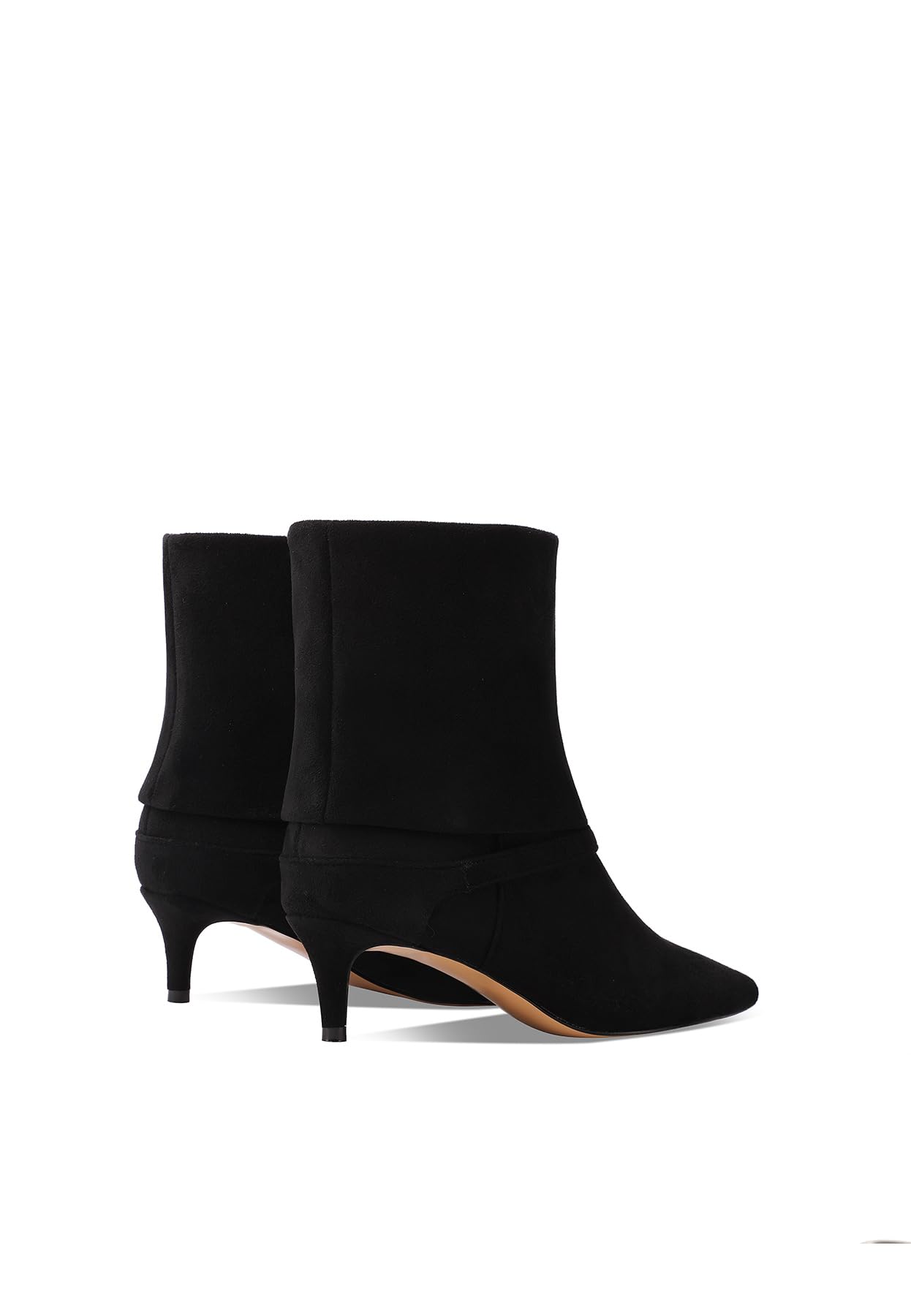 QUEEN HELENA Tronchetti con Tacco Basso Stivaletti Casual Donna K4044