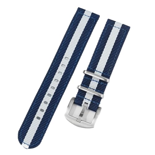 Bande de montre en nylon Tactical Frog 18mm 20mm 22mm robuste et confortable