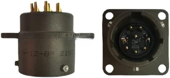 1pcs aviation plug PT02E-12-8P/8S circular connector 8-core socket connector (P male socket/S female socket)