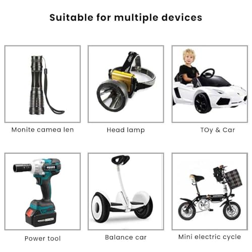 Image of Battery Charger for Power Tools, Grass Trimmer, Angle Grinder, Pruner, 21V Lithium-ion Battery, Agriculture Spray Pump, Car /Bike Battery Charger SK21V (3Pcs)