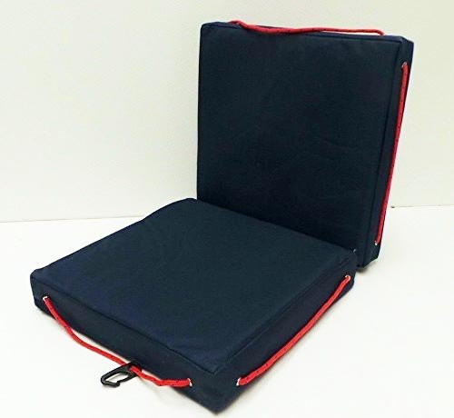 LalizasFloating Buoyant Deck Cushion - Double (Navy)