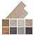 Decking Tiles,Patio Deck Tiles,Floor Covering,for Platform Patio Garden Pathway,for Indoor & Outdoor,Self-Adhesive PVC Flooring Planks 54 ft2 0.08" Oak Brown