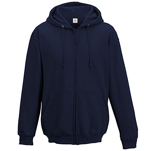 Image of Stars and Stripes New French Navy Unisex Zip Up hoodie Small plus 1 T Shirt