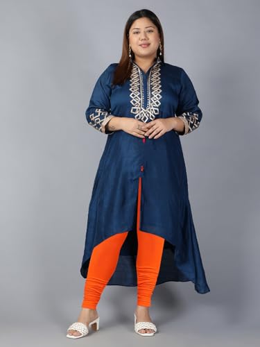 Image of Plus Size Churidar Leggings for Women