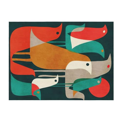 Couverture de lit légère EdWal imprimé oiseaux pour chambre - 2
