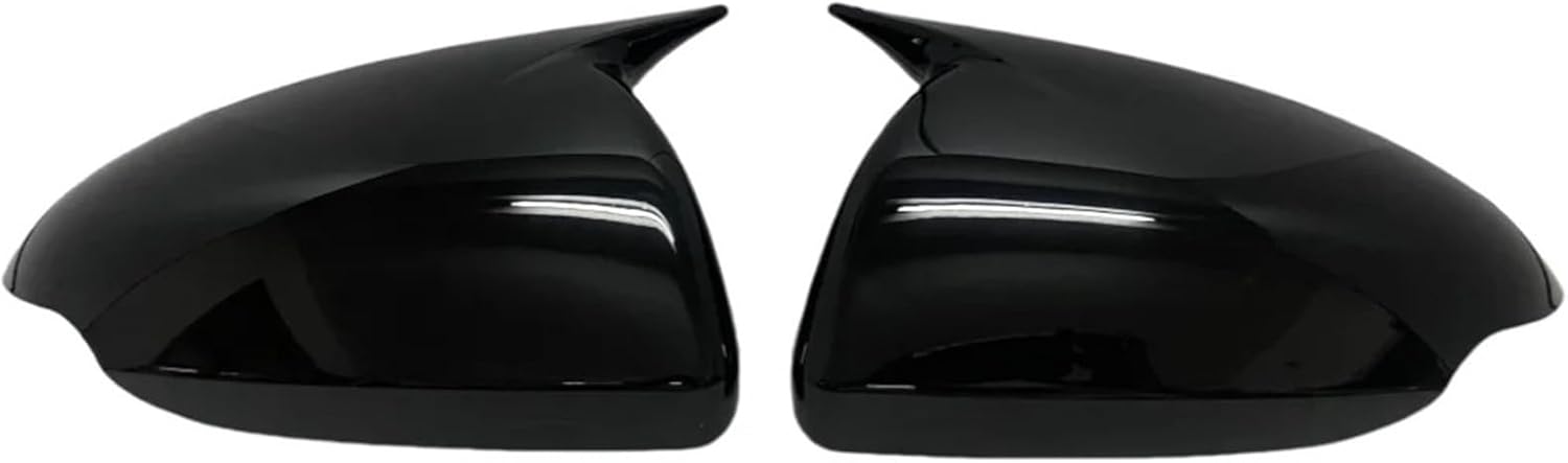 Cover Wing Cap Exterior Door Rear View mirror cover Car Accessories Compatible For Hyundai IONIQ 2016-2022 Horn Car (Carbon Look)