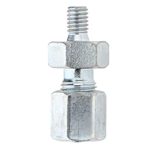 Baoblaze ajuste de graxa hidráulica padrão – liso, 90 graus, reto M10 x M6