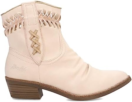Blowfish Malibu Women's Sygns Ankle Boot, Cloud Prospector/Rosegold Metallic, 7 | Image 1