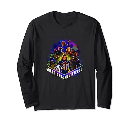 T-shirt manches longues Marvel What If Guardians Of The Multiverse respirant et 100% coton