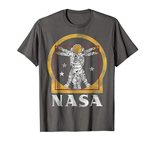 NASA Vitruvian Astronaut Graphic T-Shirt