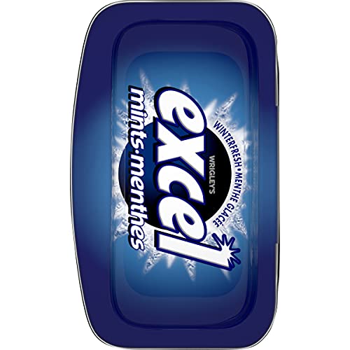 Excel Sugar-Free Chewing Gum, 34Gm Tin, 8 Count (Winterfresh) #TOP5
