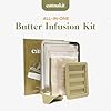 HomeCannaKit - All-Inclusive Herbal Infused Butter Kit, DIY Herbal Butter Maker, Butter Molds Silicone for Butter Sticks