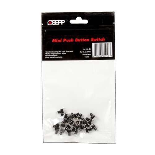 OSEPP Mini Push Button Switch