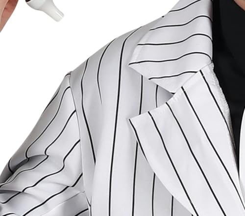 Déguisement Gangster Carlo Homme costume mafia années 30 panoplie adulte - 4