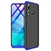 Produktbild BIZHIKE Hülle für Huawei Huawei P Smart+(2019)/Enjoy 9s 360 Grad Schutzhülle PC Hartschale Anti-Schock HandyHülle -Blau Schwarz