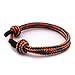 Produktbild Wind Passion  Surfer Armband aus Segeltau für Männer und Frauen - Verstellbares Paracord Armband für Segler, Surfer und Outdoor-Liebhaber - Wasserdichtes Seemannsgarn Armband