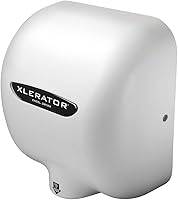 Vista 5 de XLERATOR XL-BW secador de manos automático de alta velocidad con cubierta termoestable (BMC) blanca y boquilla de reducción de ruido 1.1, 12.5 A