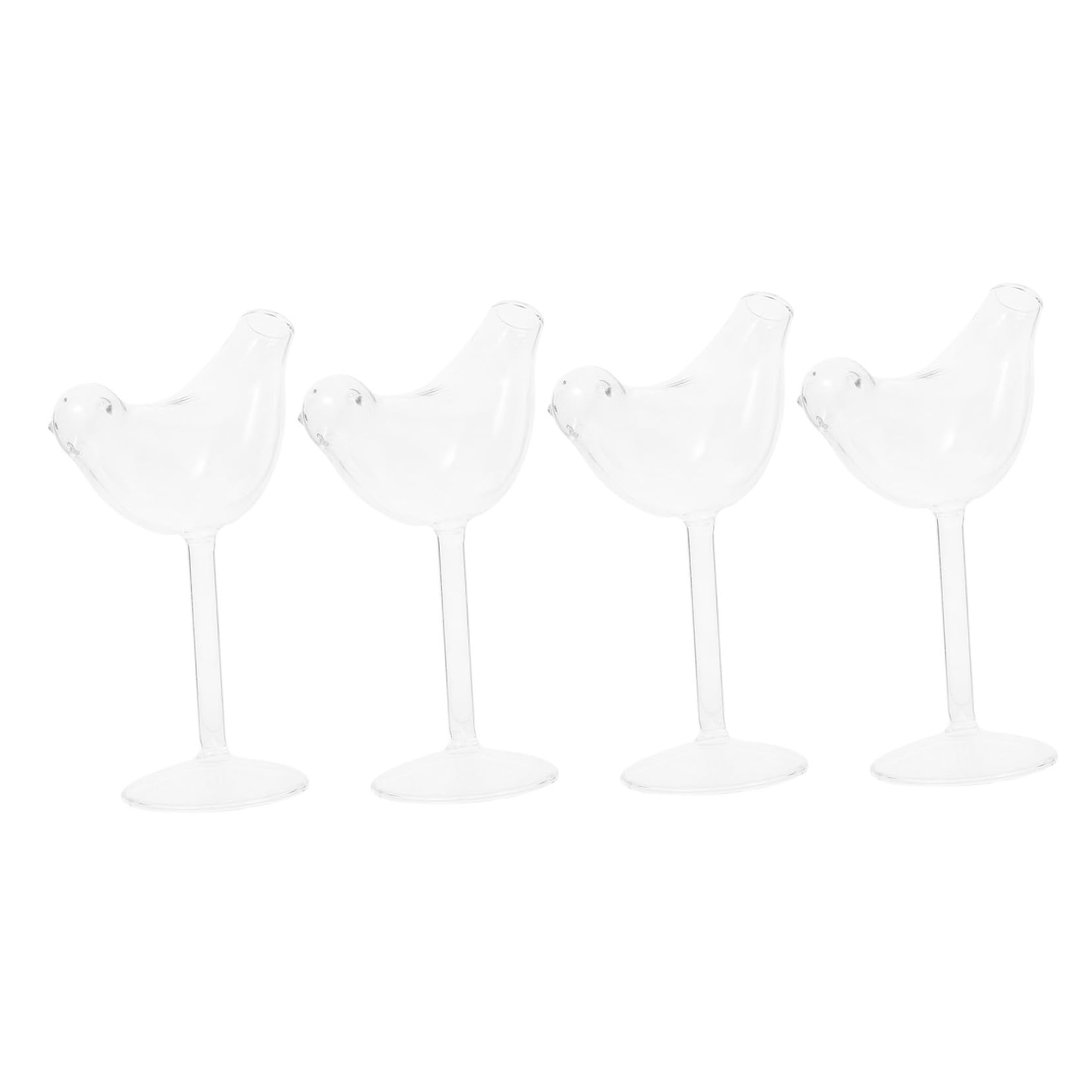 Verres à vin rouge en forme d'oiseau UPKOCH idée cadeau de mariage et pendaison de crémaillère unique