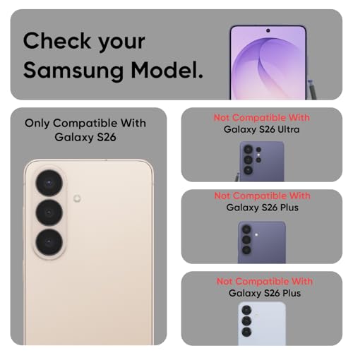 Image of POPIO Xtreme Series Pack of 2 Military-Grade Gorilla Tempered Glass for Samsung Galaxy S26 | 9H Hardness, Edge-to-Edge Coverage, Anti-Scratch