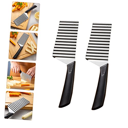 Herramientas de Corte Ondulado para Patatas y Verduras 2 Pzas miniatura 3