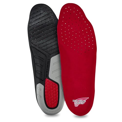 Plantillas Red Wing Shoes Quadrex V2 con arco moldeado y gel talla 10 miniatura 1
